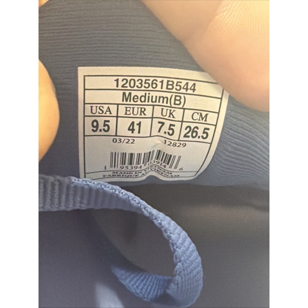 Brooks Ghost 14 Womens Size 9.5 Lilac Blue Running Shoes Sneaker 1203561B544 - Picture 8 of 8